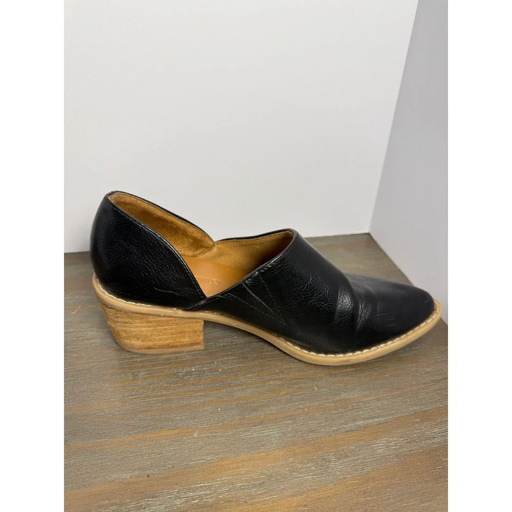 Cynthia Rowley Eddie Black Faux Leather Cutout Ankle Booties‎ 8.5